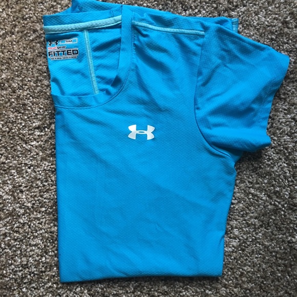 {Under Armour} Heat Gear Workout T-Shirt - Picture 5 of 5